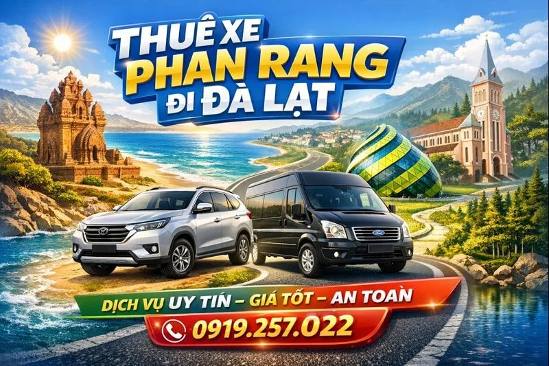 thuê xe phan rang đi đà lạt
