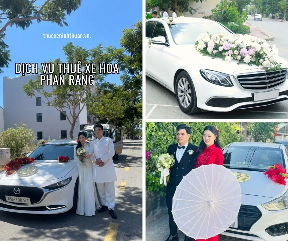 dịch vụ cho thuê xe hoa Phan Rang chuyên nghiệp - tận tâm