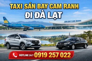 Taxi sân bay Cam Ranh đi Đà Lạt đón tận nơi